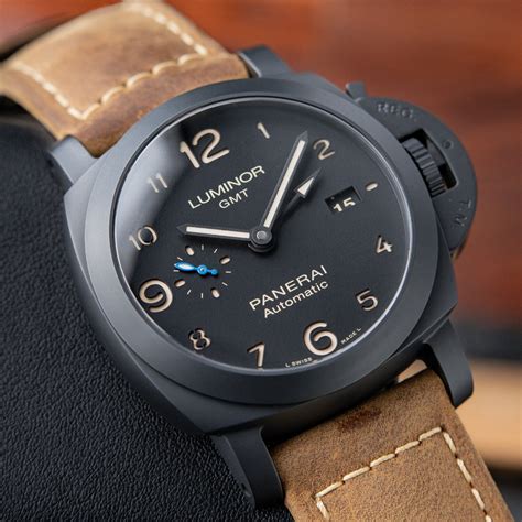 cinturini panerai luminor|luminor ceramica gmt.